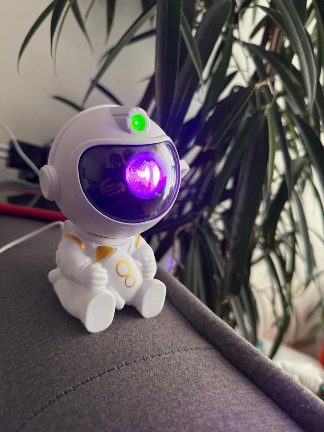 Customer photo review of Astronaut Galaxy Projector