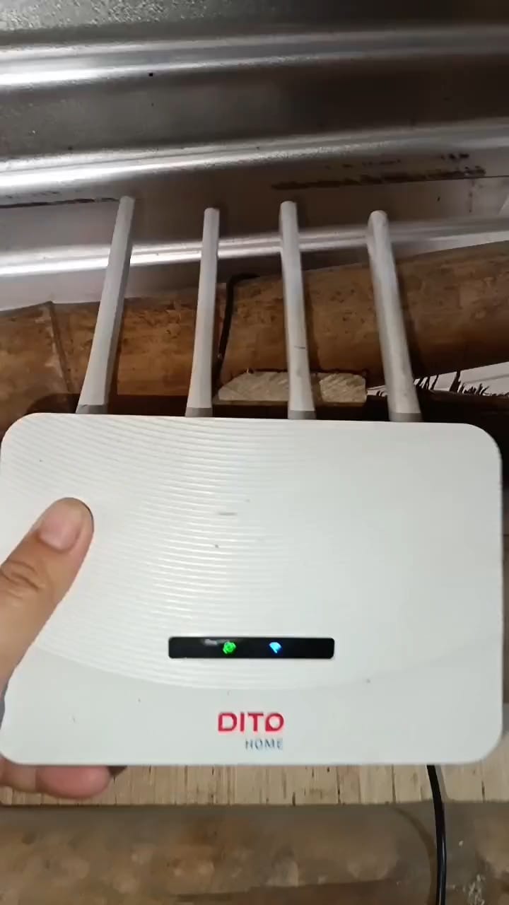 Customer photo review of DITO Home WoWFi Pro w/ Unli Data for 15/30Days