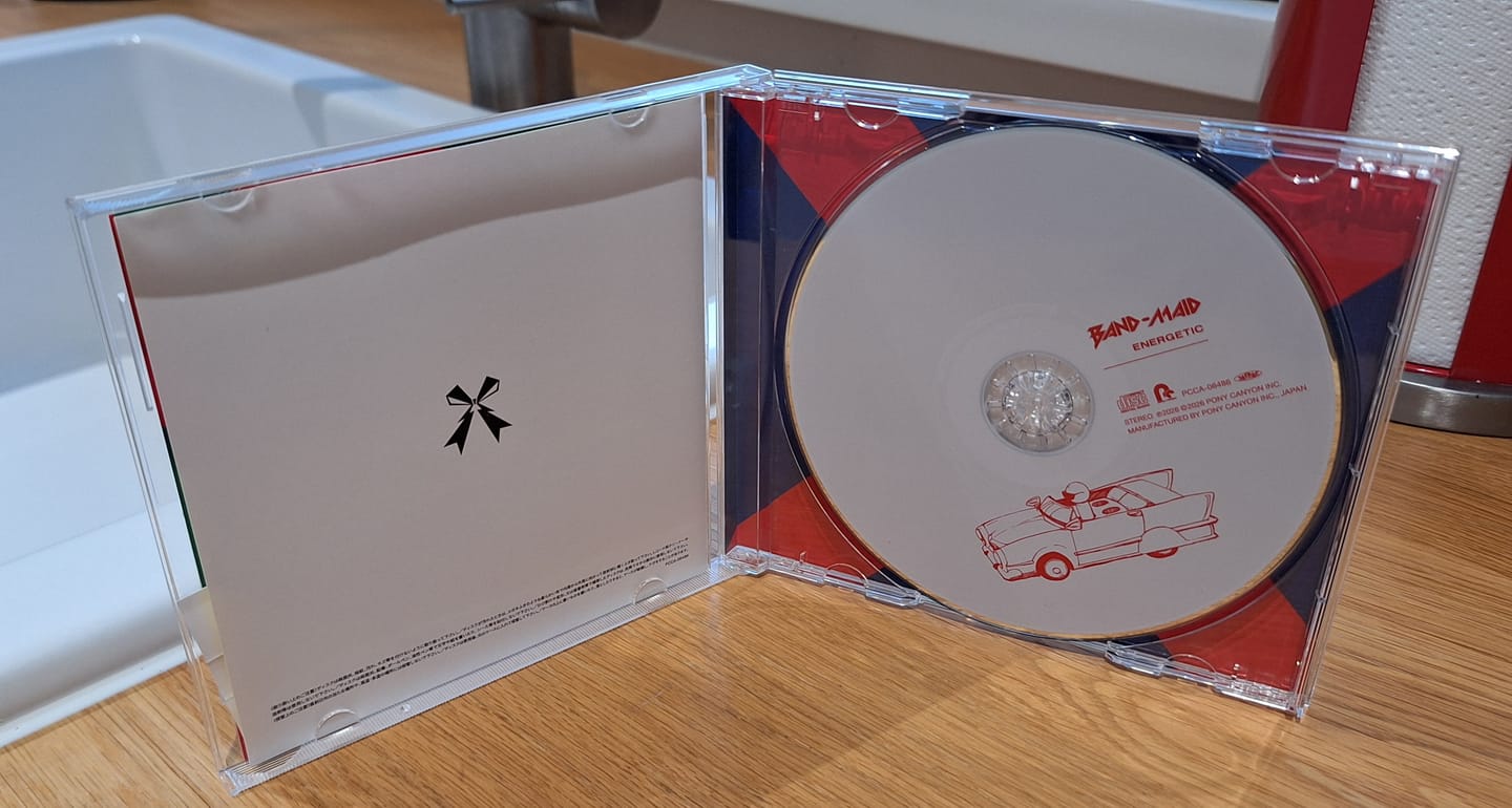 Customer photo review of BAND-MAID - ENERGETIC - Normal Edition [CD ONLY] Single