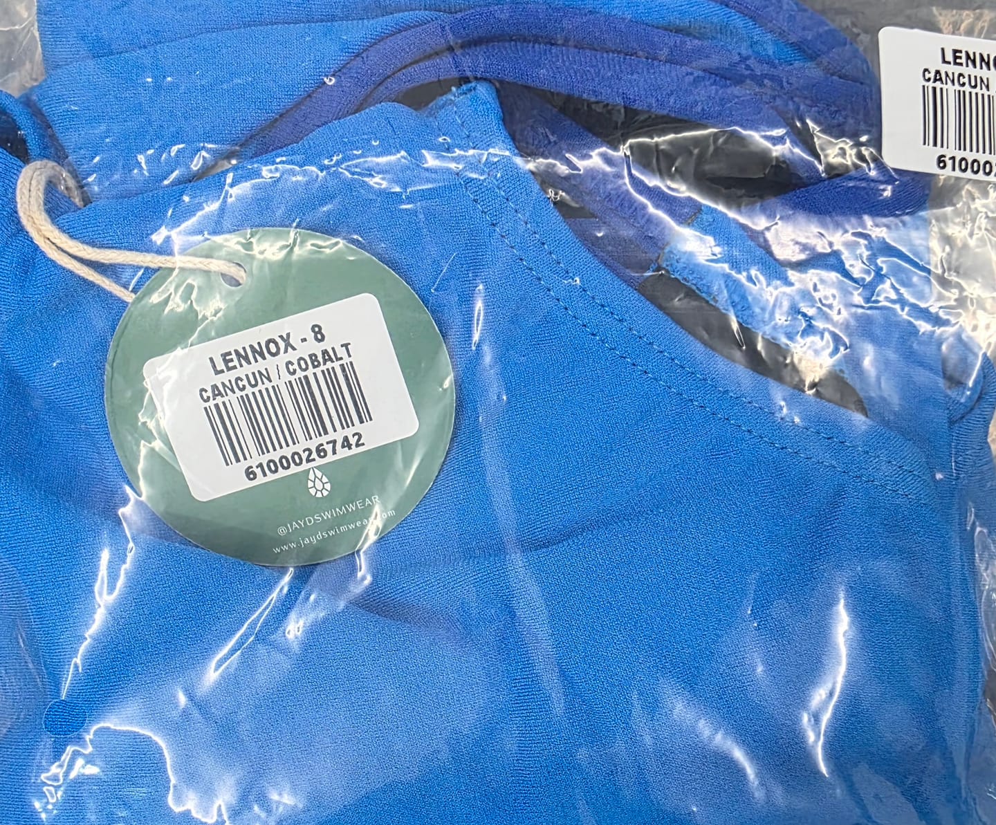 Customer photo review of LENNOX ONE PIECE - Cancun|Cobalt
