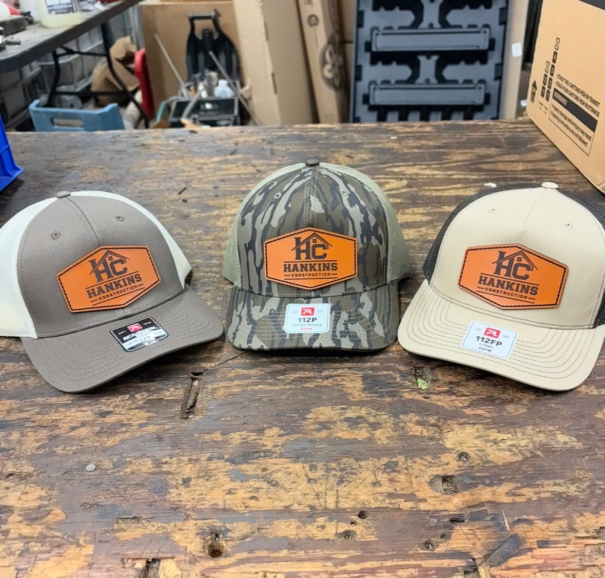 Customer photo review of Custom Leather Patches only