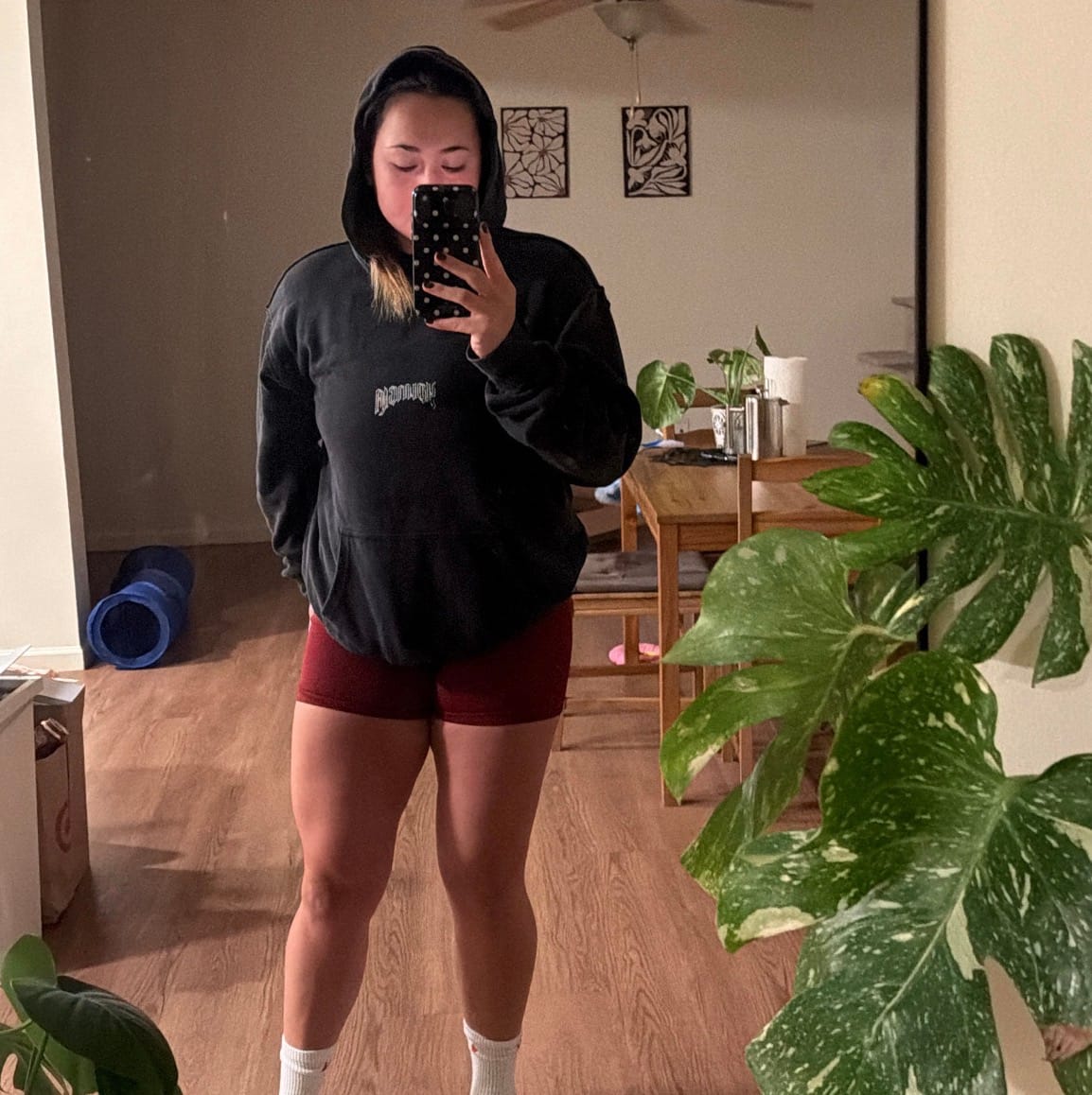 Customer photo review of W549 Rebel Hoodie