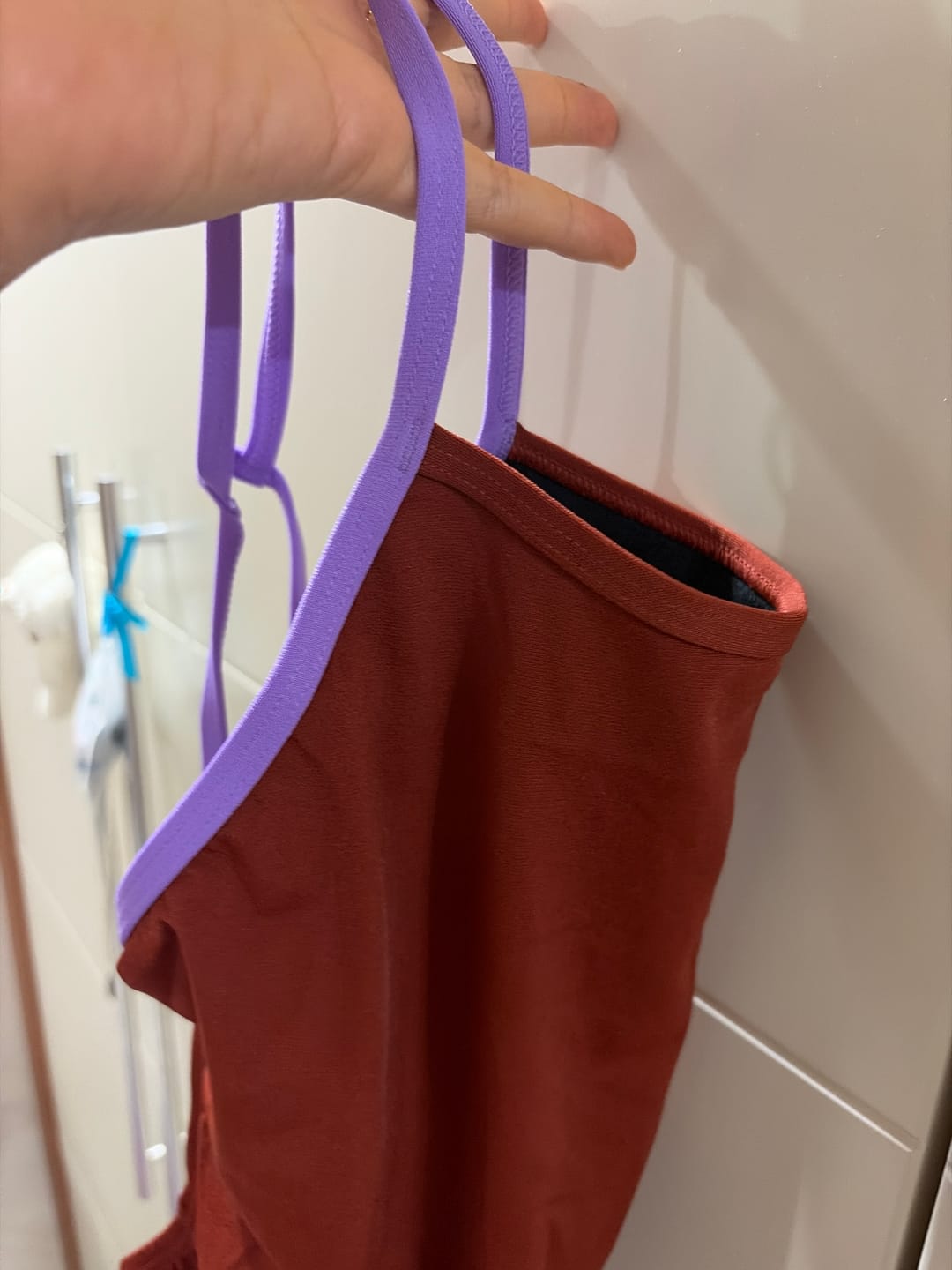 Customer photo review of ZAMBIA ONE PIECE - Cinnamon|Lilac Haze