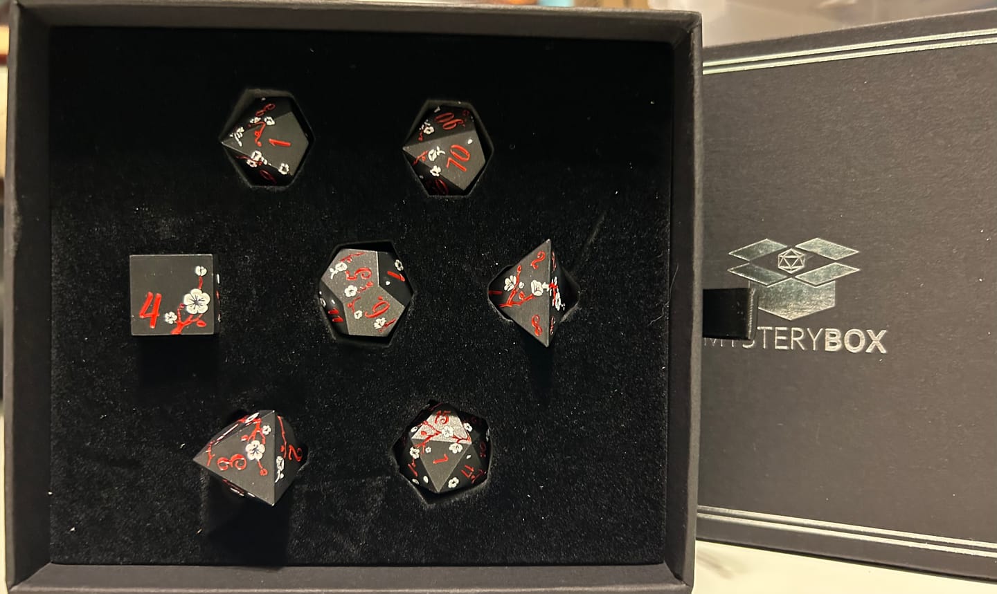 Customer photo review of Mystery Box: Metal Dice