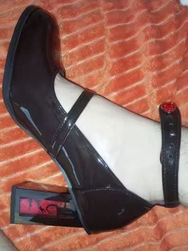 Customer photo review of Thorn Mary Janes