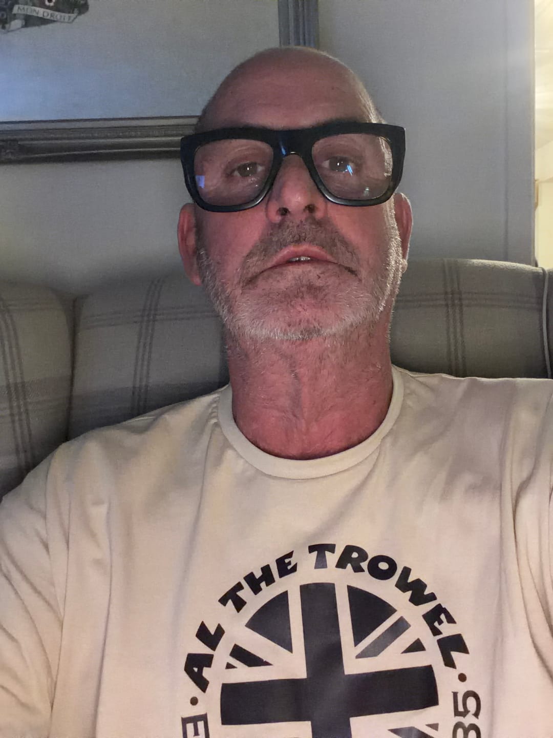 Customer photo review of Al The Trowel T-Shirt 2026