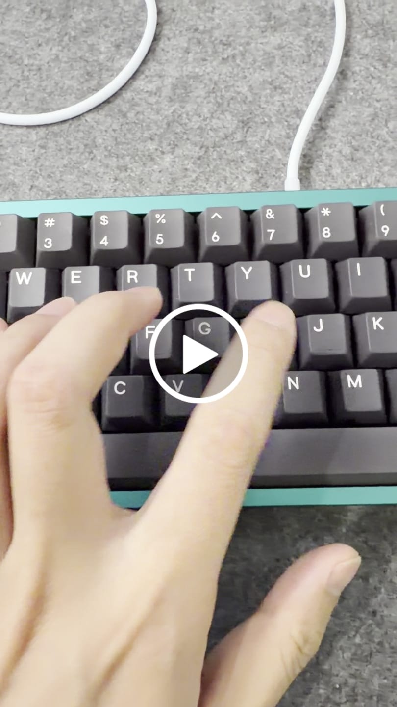 Customer video review of HMX Yogurt S Linear Switch Factory Lubed (10PCS)