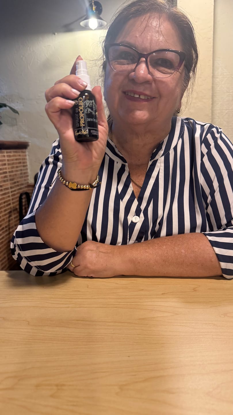 Customer photo review of Spray de Propóleo