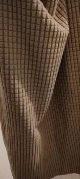 Customer photo review of Ribbed Corduroy Cushion Cover