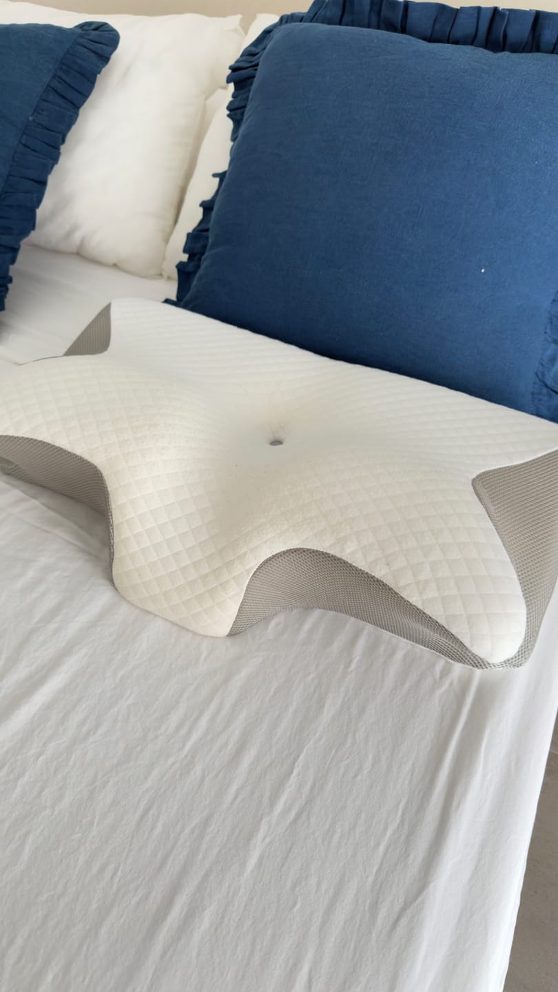 Customer photo review of Almohada Cervical Ergonómica Viscoelástica