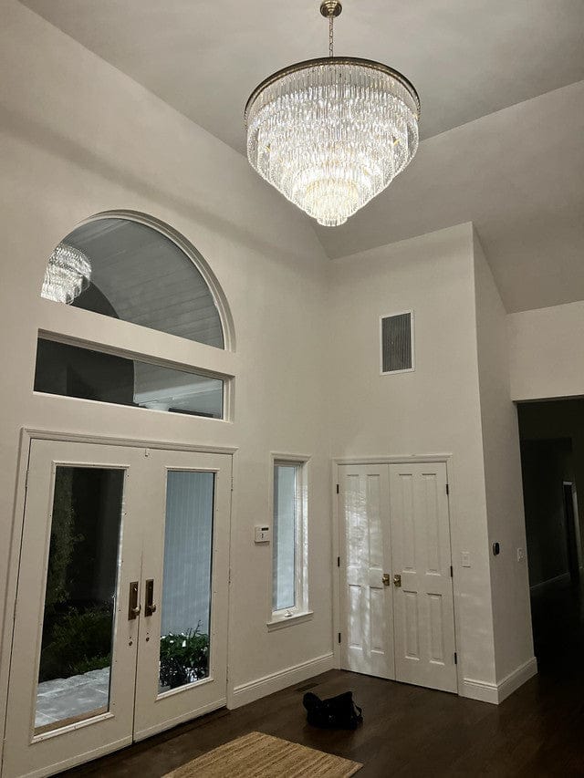 Customer photo review of 1920s Opernturm Round Chandelier