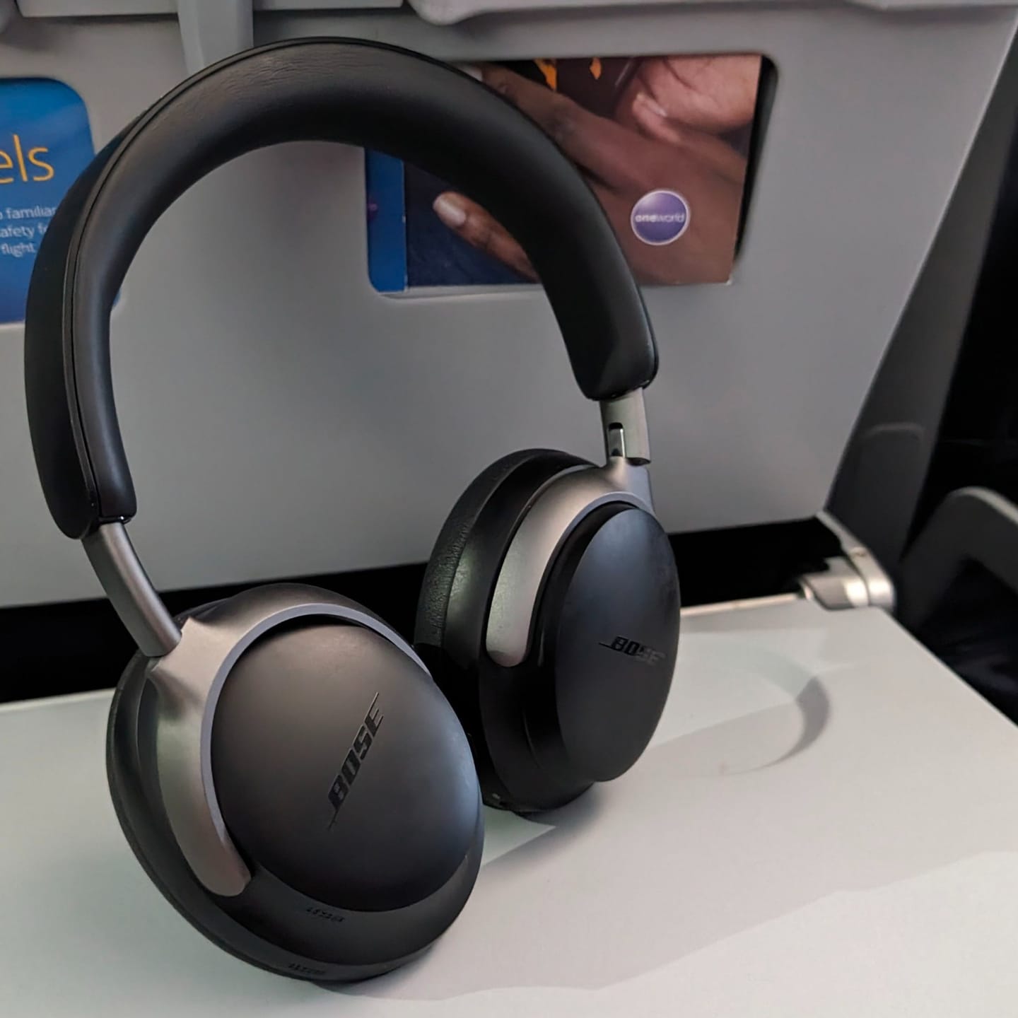 Customer photo review of New Quiet Comfort Ultra Wireless Noise Cancelling Headphones with Spatial Audio, Over-The-Ear Headphones with Mic, Up to 24 Hours of Battery Life, Black