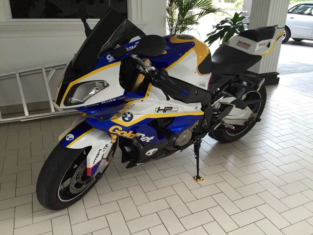 Customer photo review of BMW S1000RR 2009-2014 Goldbet Fairing