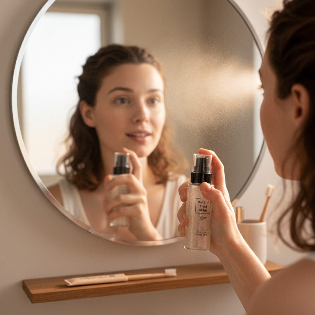 Customer photo review of Star Flash Make-Up Fixer Spray – Fissatore Illuminante