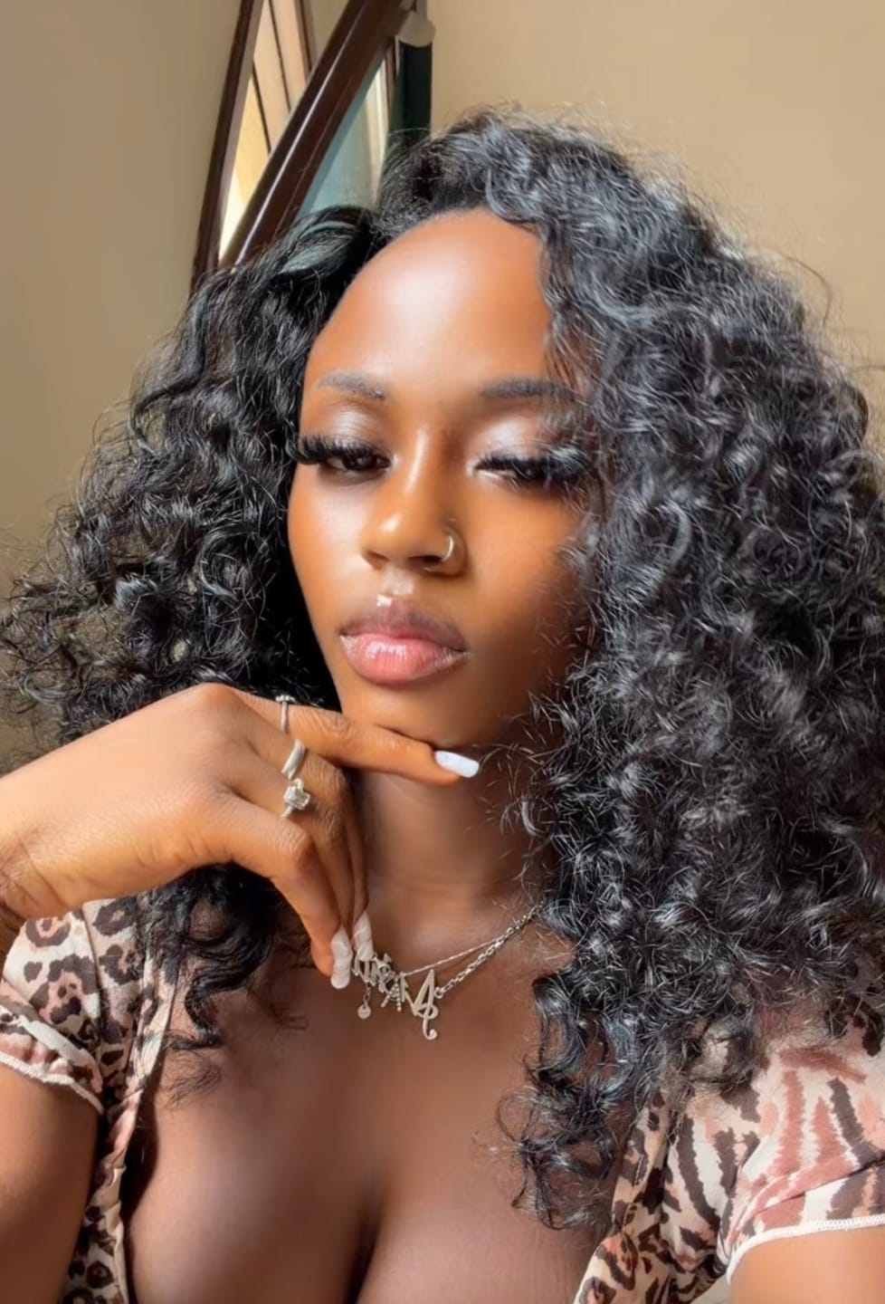 Customer photo review of BUNDLES RAW INDIAN CURLY