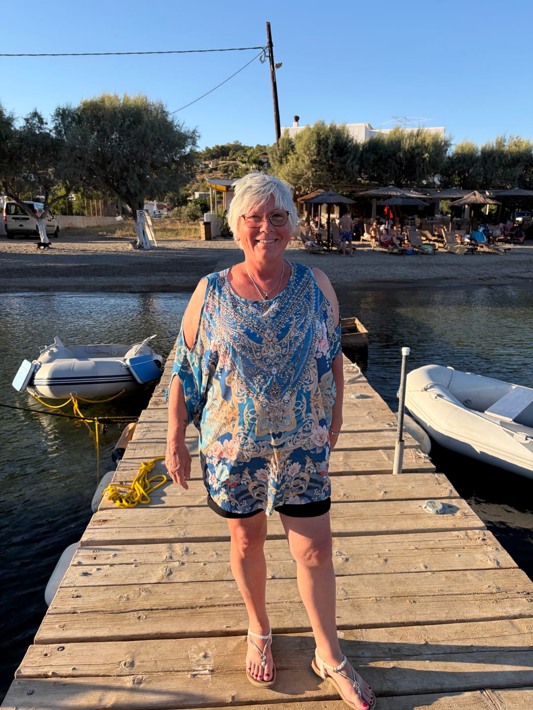 Customer photo review of Goddess Top - Blue Ocean