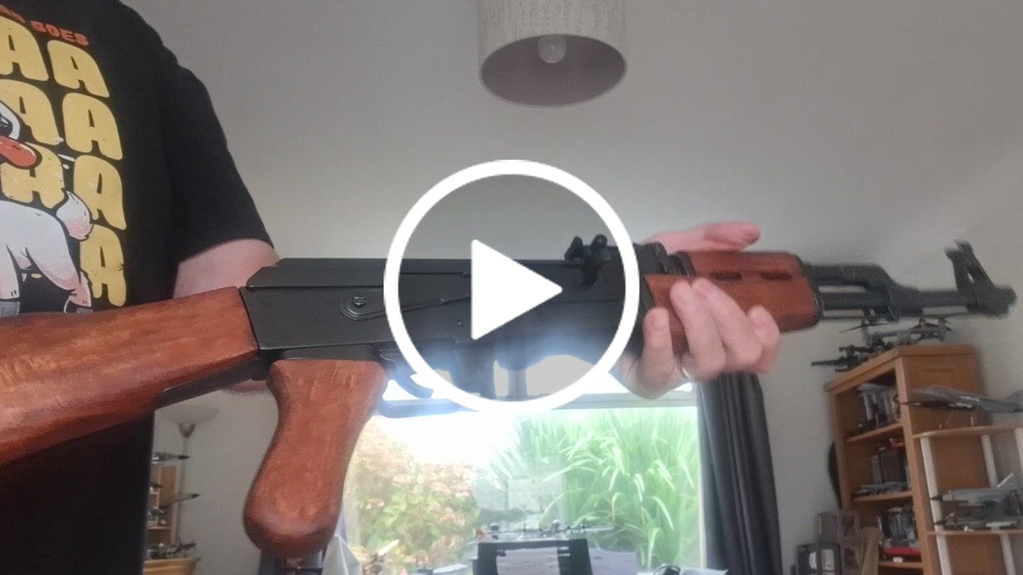 Customer video review of AK47 Kalashnikov Assault Rifle