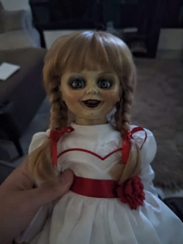 Customer photo review of HauntLab™ Possessed Walking Doll