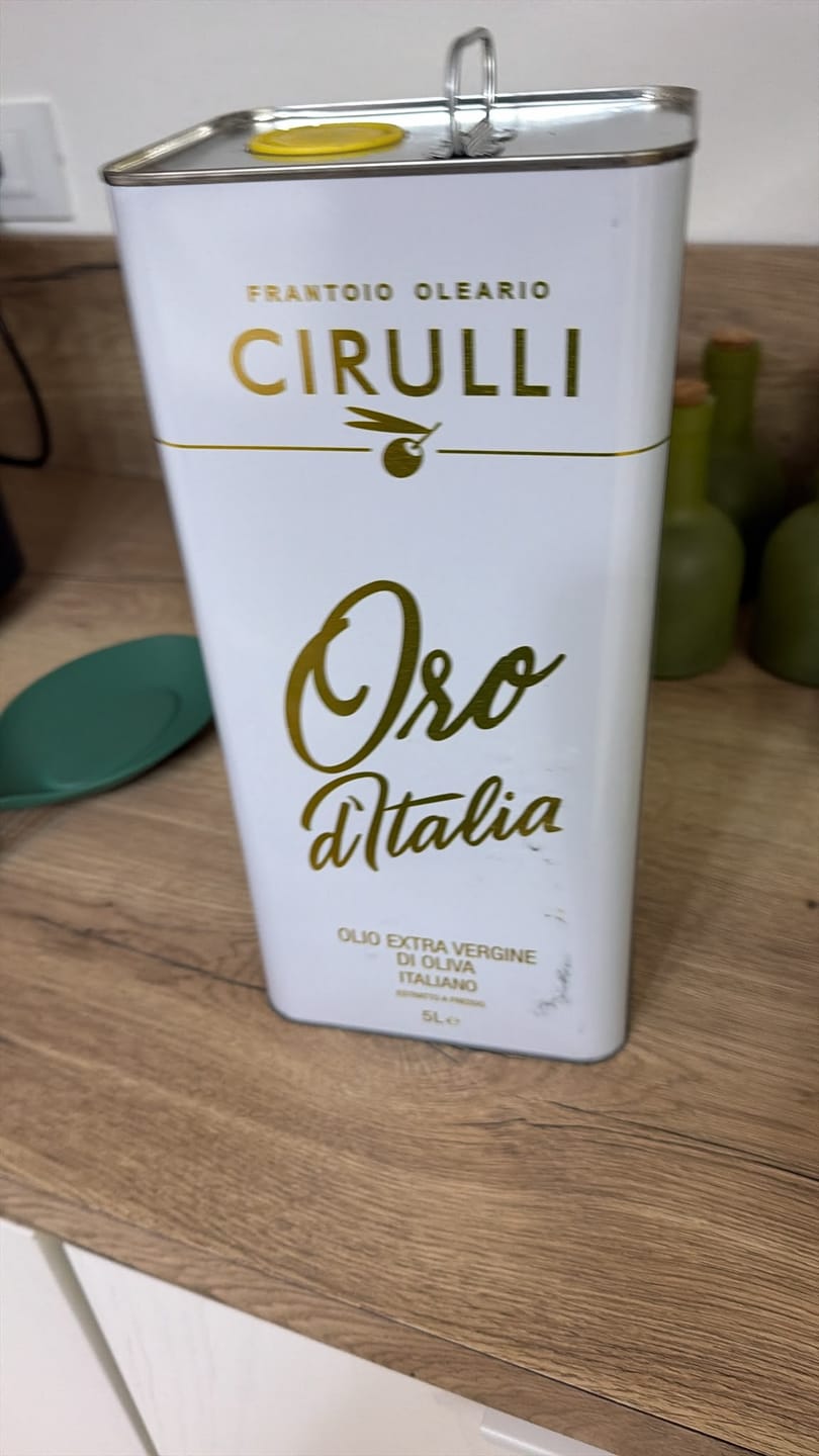 Customer photo review of 1 lattina di olio extravergine di oliva • 5 Litri