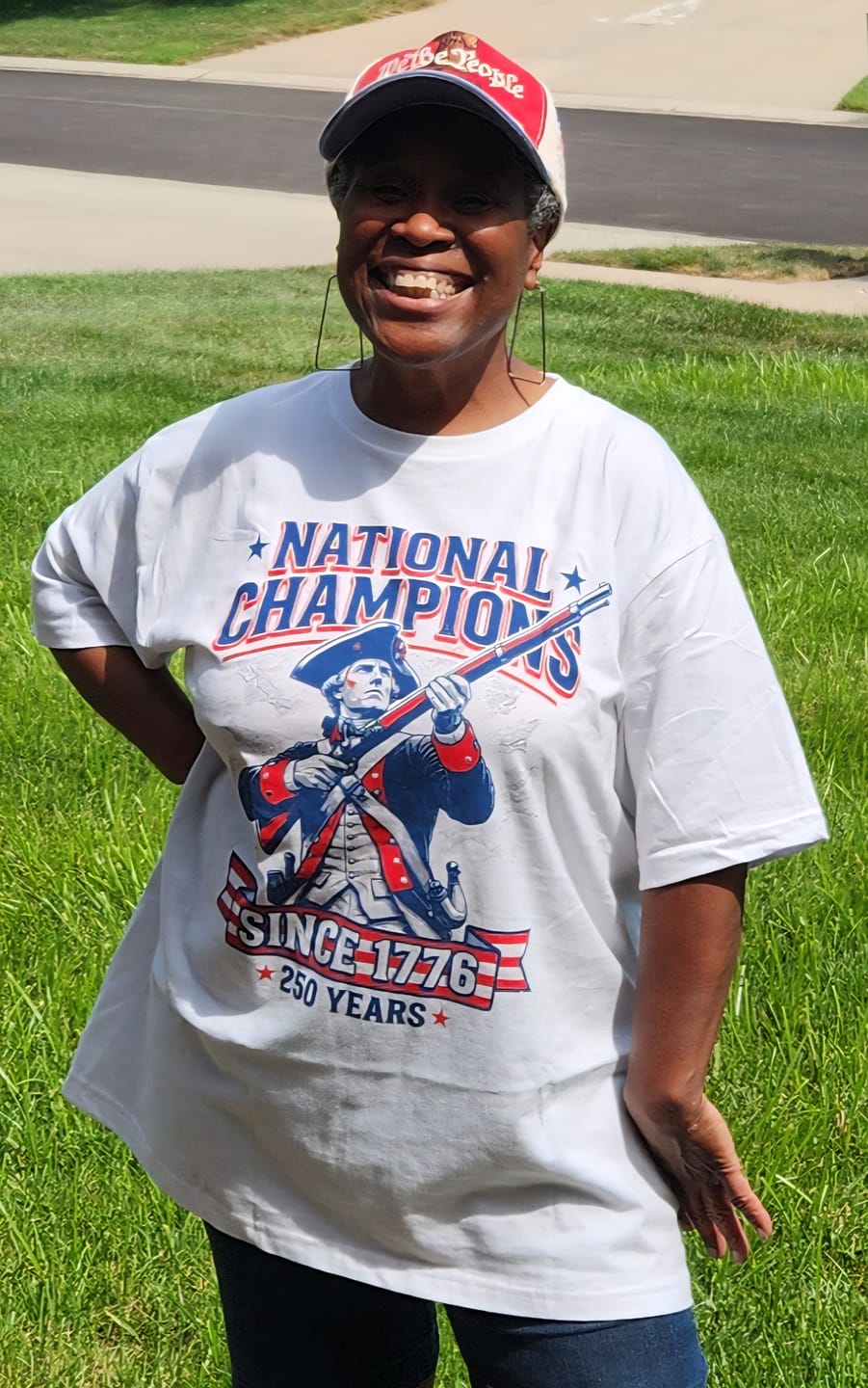 Customer photo review of National Champions T-shirt