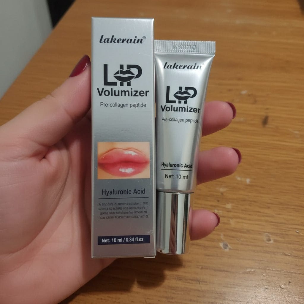 Customer photo review of Lakerain Lip Volumizer – Acido Ialuronico & Peptidi