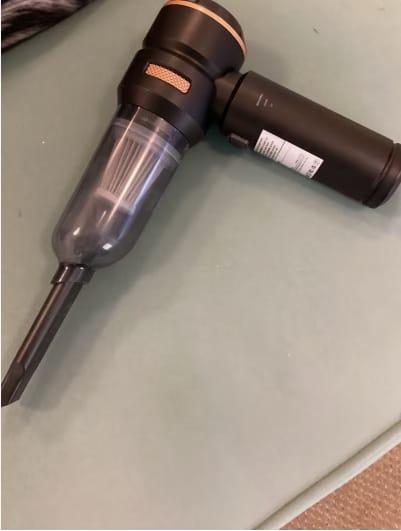Customer photo review of Cordless Car Vacuum Cleaner & Air Duster | Aerovix Turbo 5000