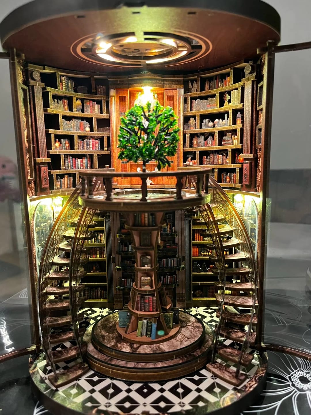 Customer photo review of Wisdom Rings Library