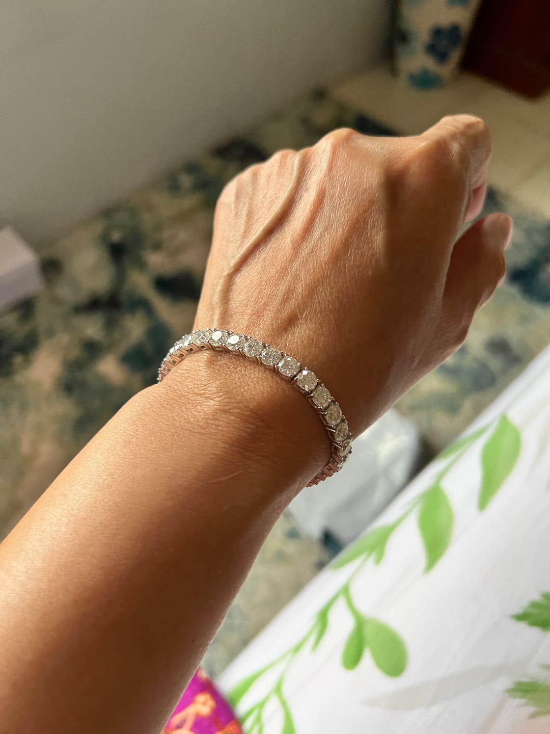 Customer photo review of Tennis Bracelet