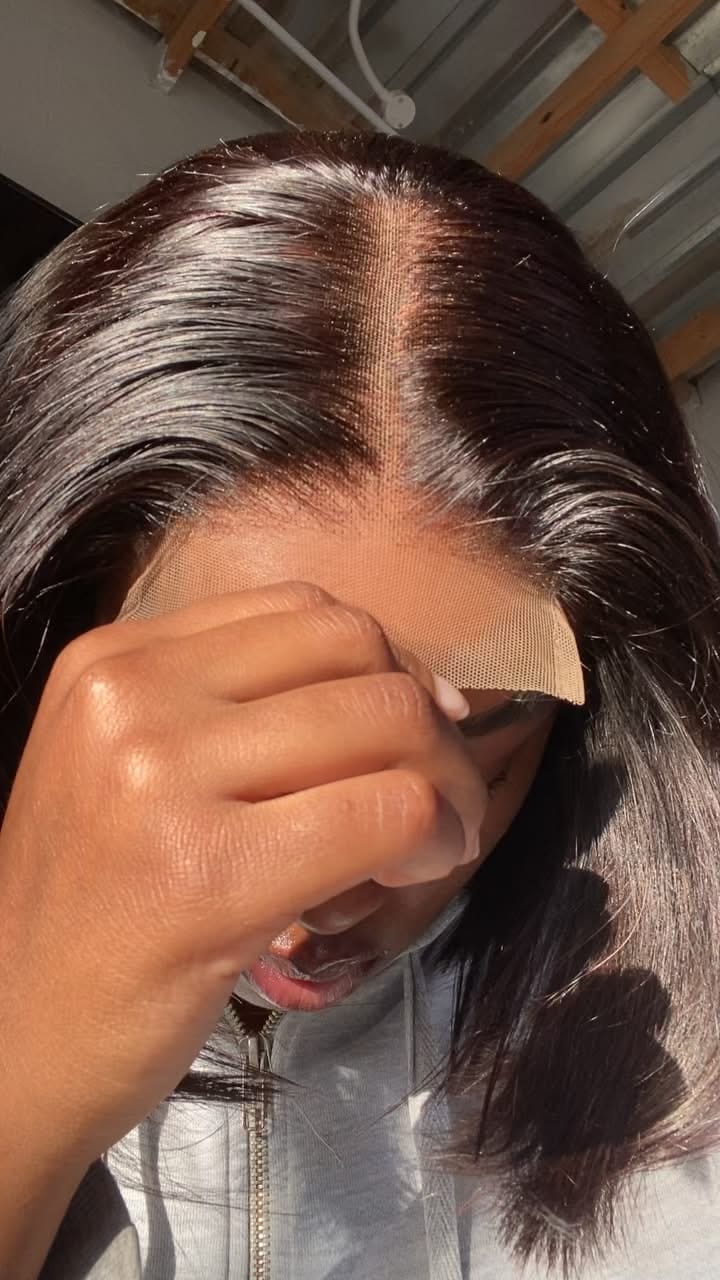 Customer photo review of Services: Full Frontal Customisation/ Prepluck & Bleaching Knots