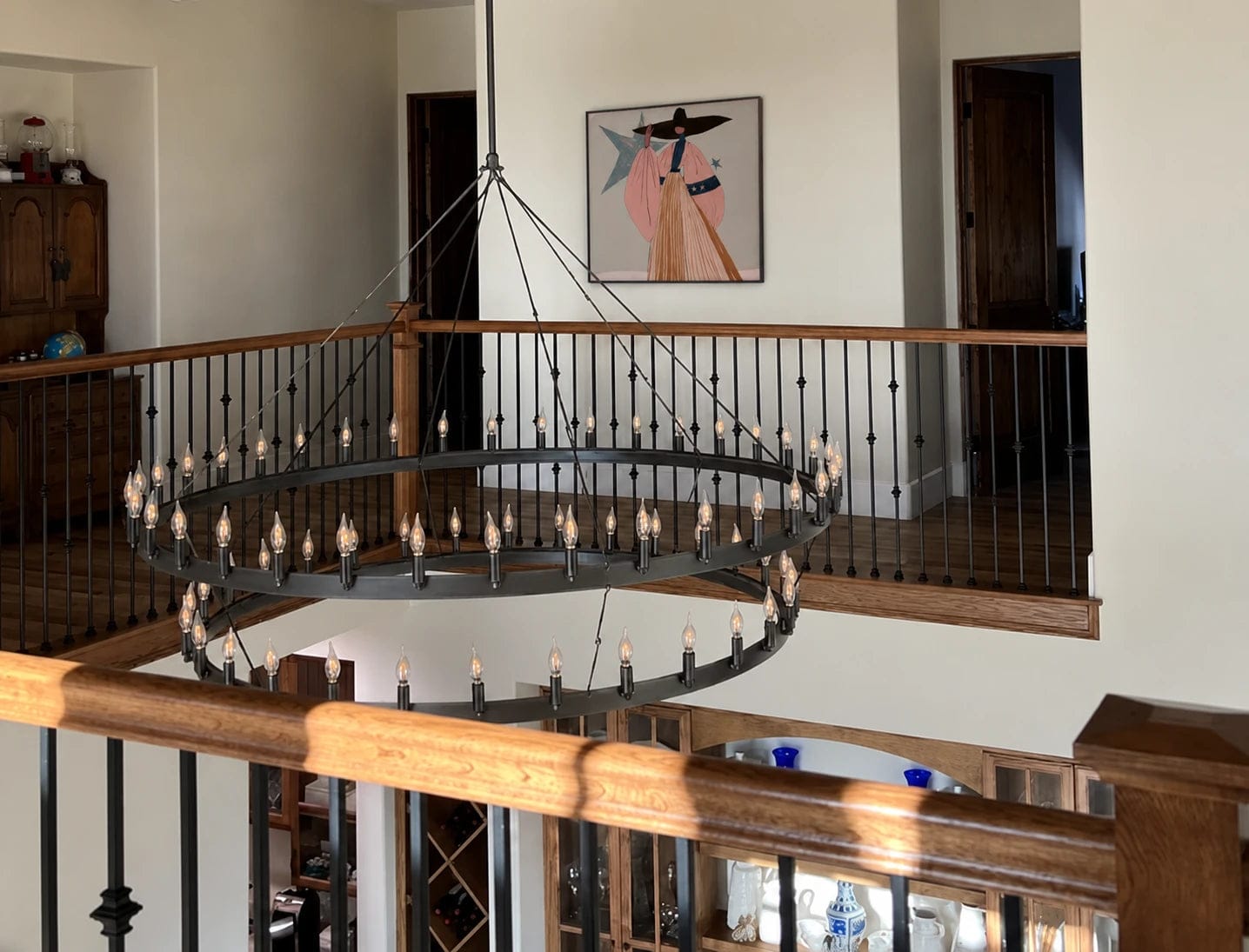 Customer photo review of Modern Folk Art ｜ Wanderer Beneath the Stars