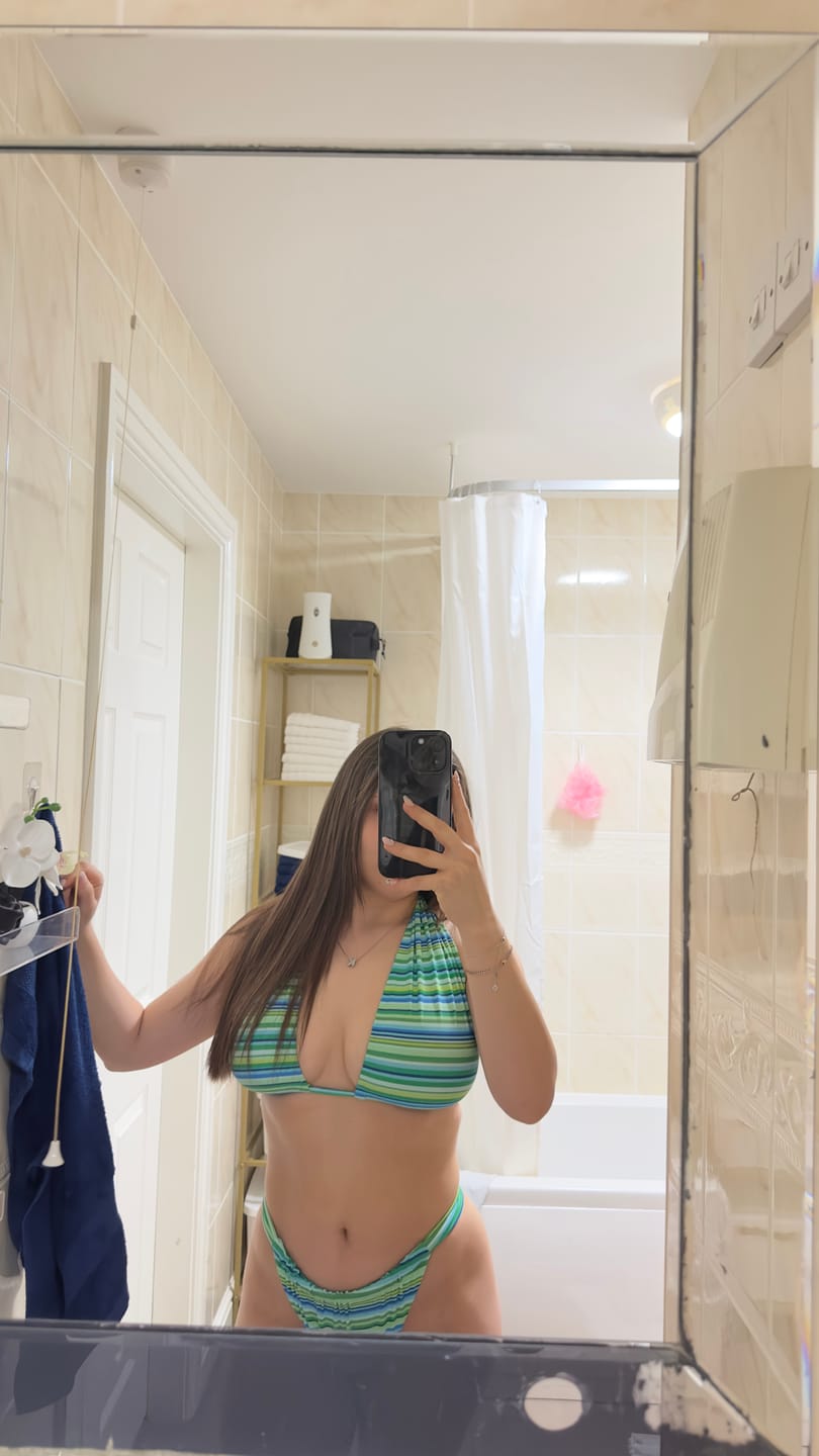 Customer photo review of Sydney Top - Rio Stripe