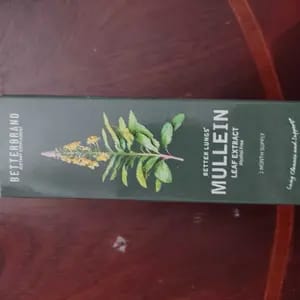 Customer photo review of Mullein Leaf & Chlorophyll Drops