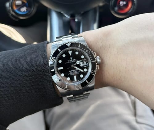 Customer photo review of Rolex Daytona Rainbow GOLD
