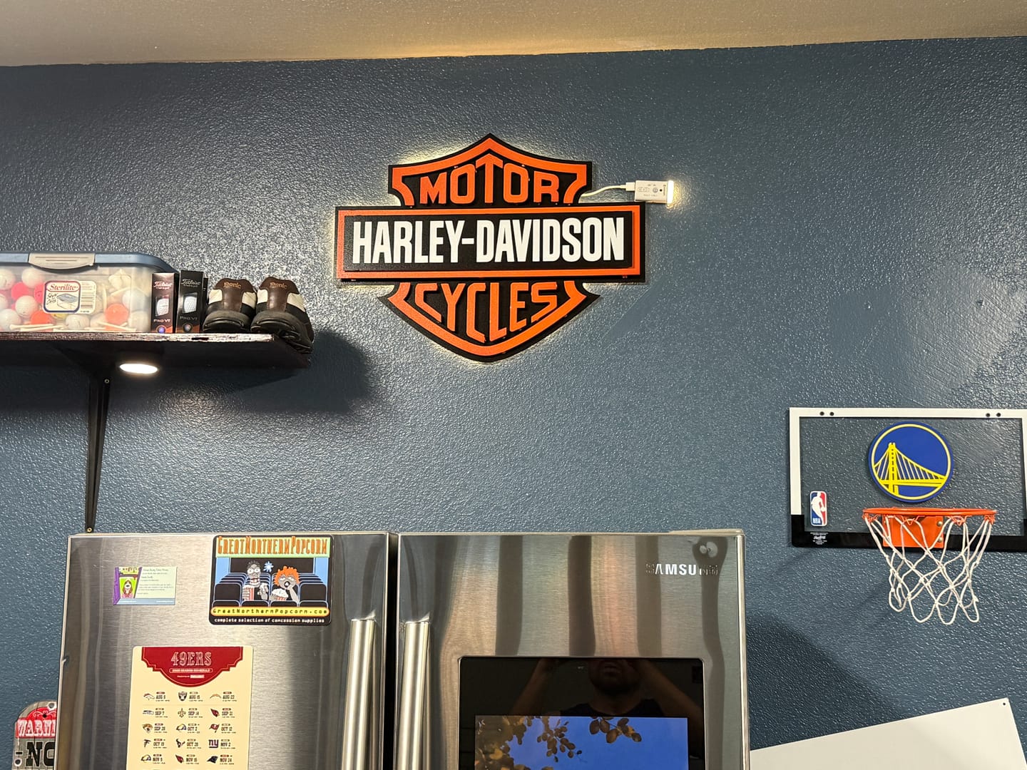 Customer photo review of Harley Davidson Shield