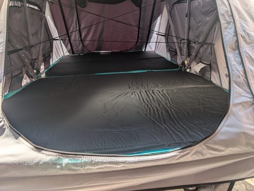Customer photo review of Dachzelt Premium-Matratze
