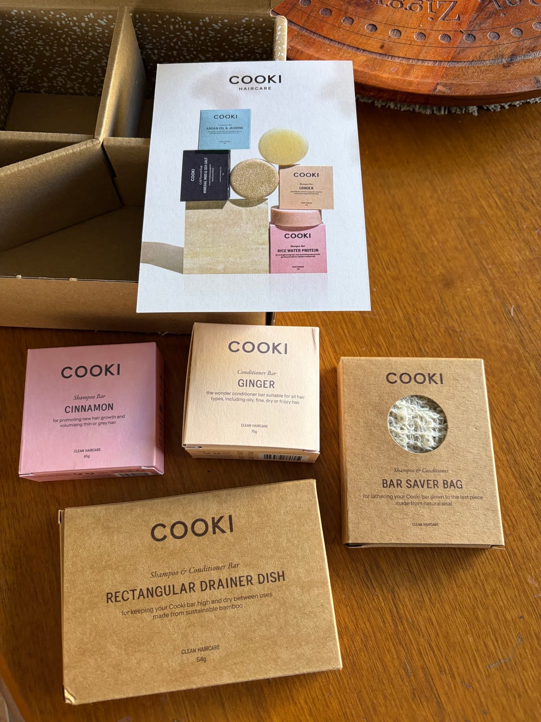 Customer photo review of Cinnamon Shampoo Bundle For New Hair Growth (In Boxes)