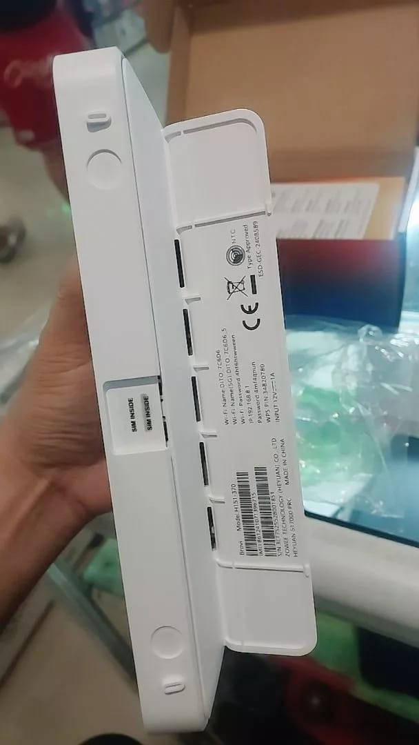 Customer photo review of DITO Home WoWFi Pro w/ Unli Data for 15/30Days