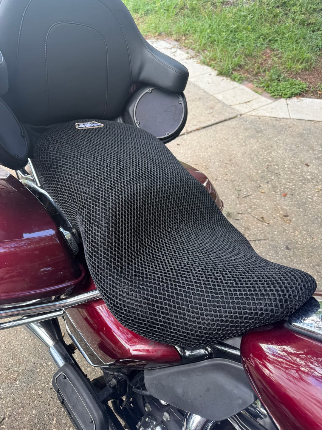 Customer photo review of Wind Rider Seat Cover