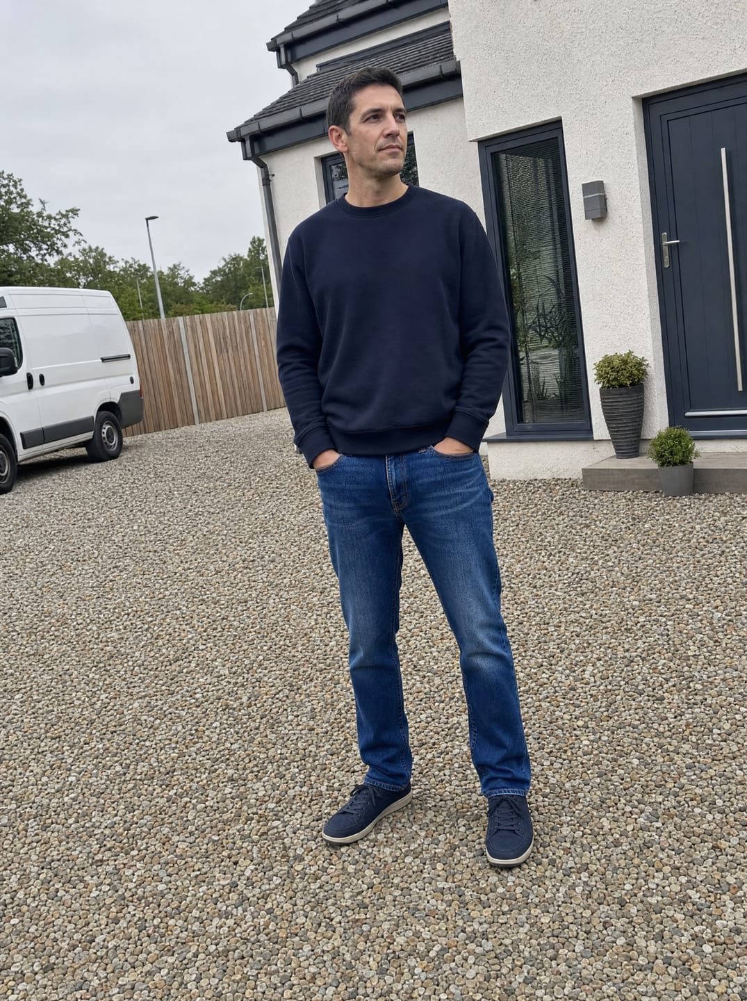 Customer photo review of The Precision Jeans – Indigo