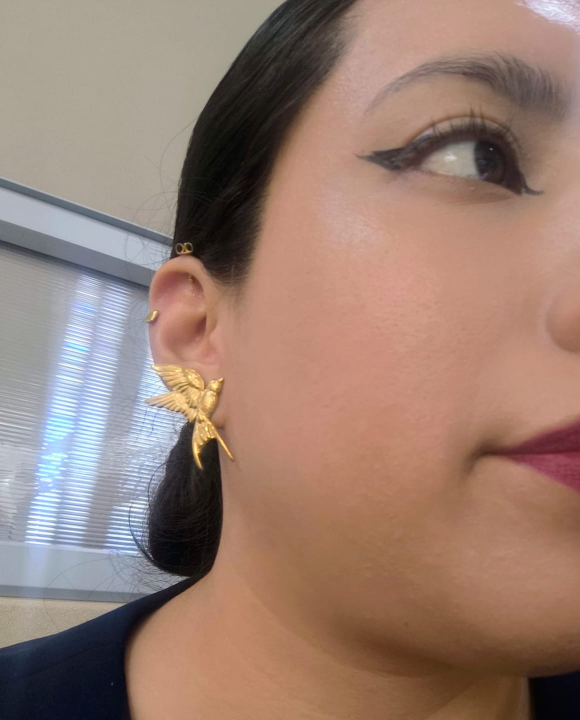 Customer photo review of Aretes Birdie