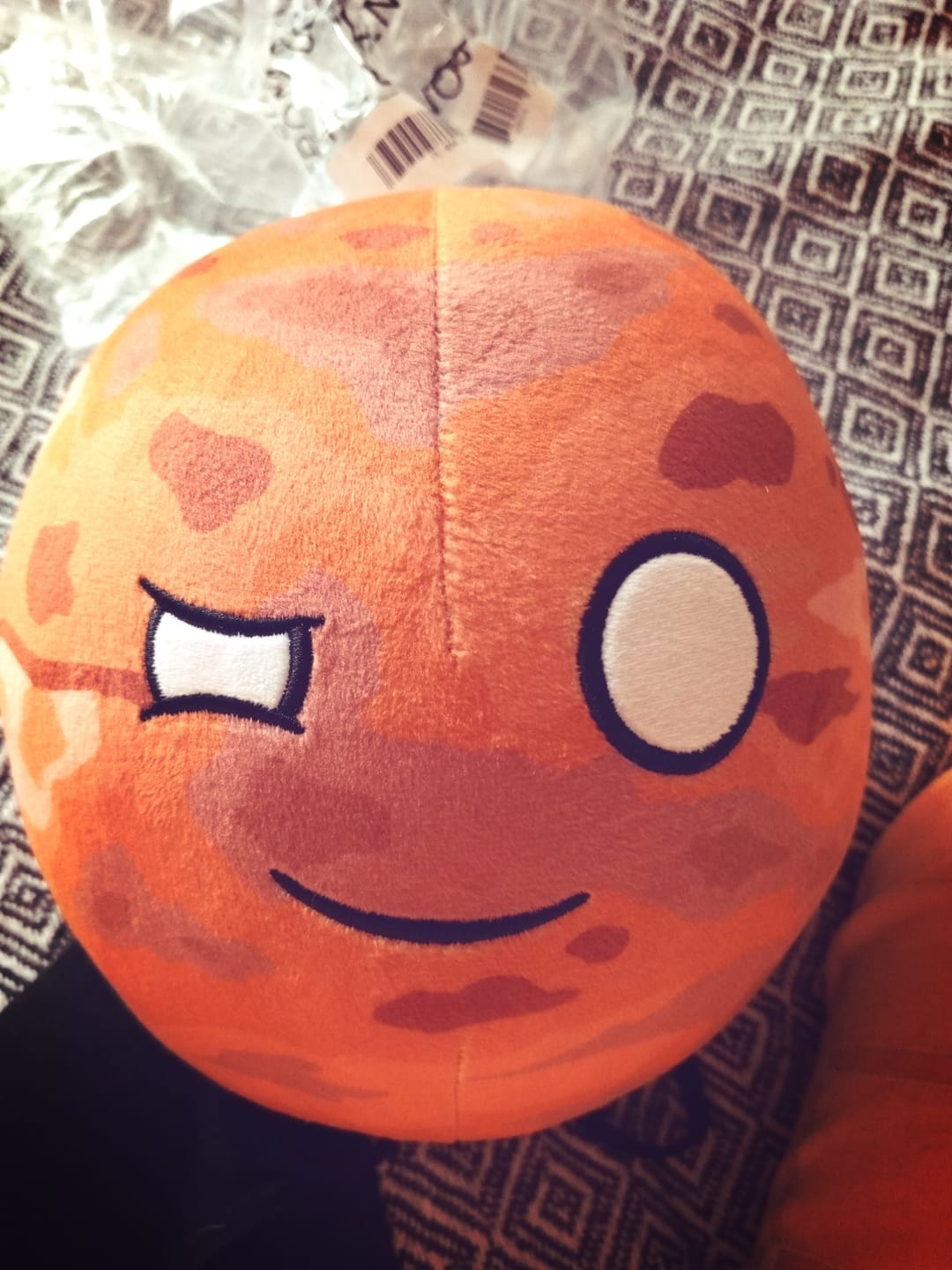 Customer photo review of The SolarBalls Mars Plush