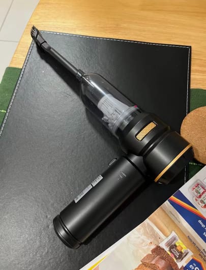 Customer photo review of Cordless Car Vacuum Cleaner & Air Duster | Aerovix Turbo 5000