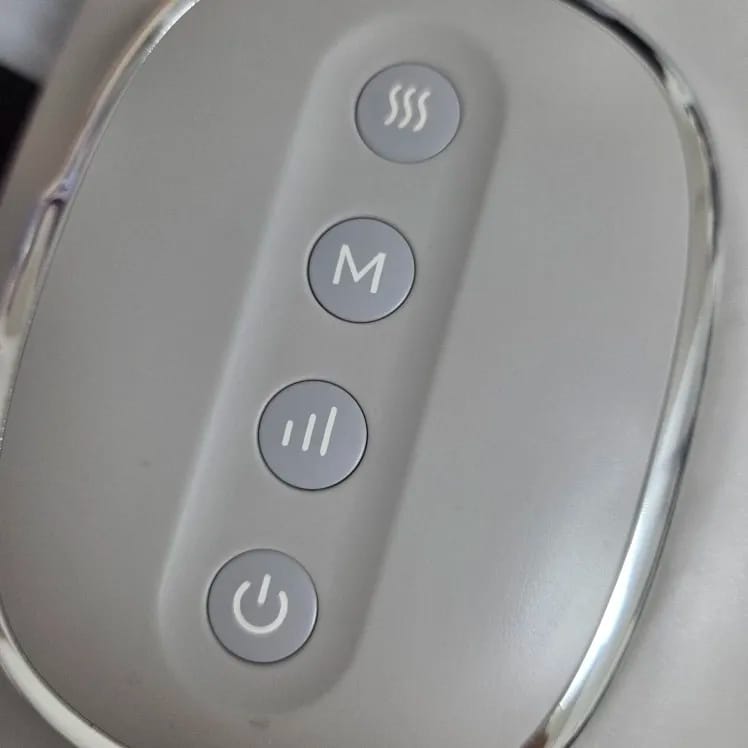 Customer photo review of Handmassagegerät mit Wärme & Kompression