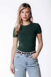 Customer photo review of Fitted T-shirt | Dark green