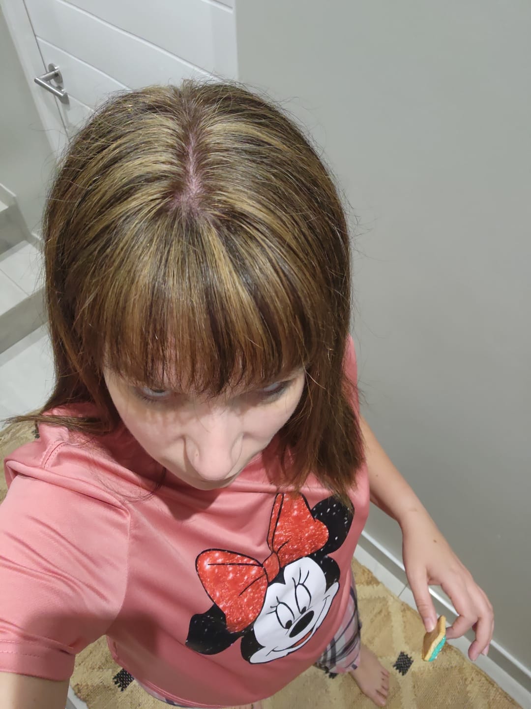 Customer photo review of Inoar Absolut Speed Blond Leave-In Treatment 200ml — For Blonde Hair
