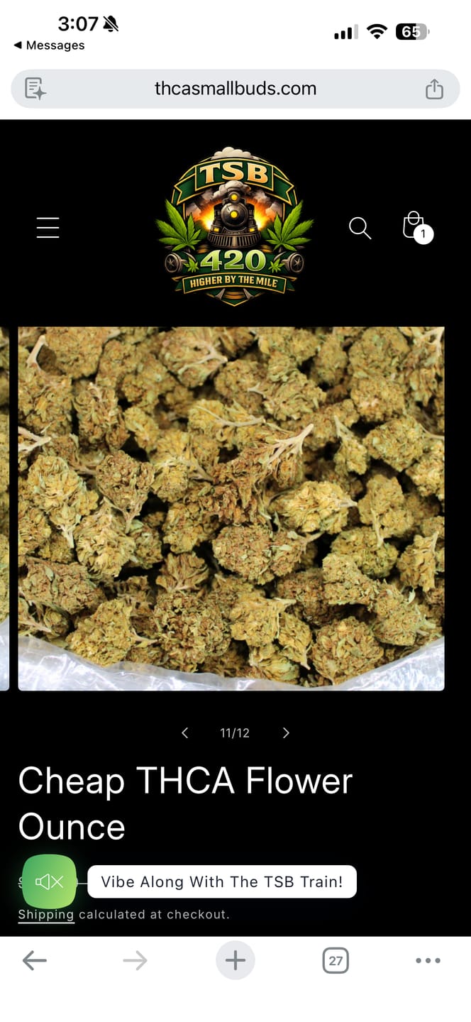 Customer photo review of Gotti OG THCA Don Flower