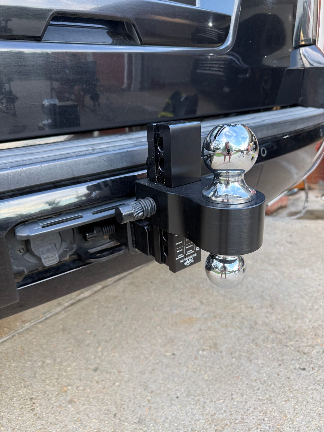 Customer photo review of BullBoulder Drop Hitch