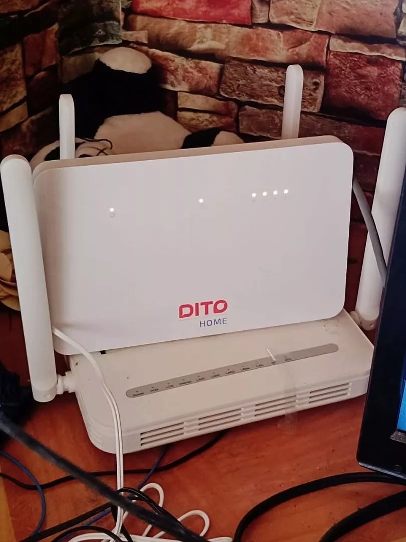 Customer photo review of DITO Home WoWFi Pro w/ Unli Data for 15/30Days