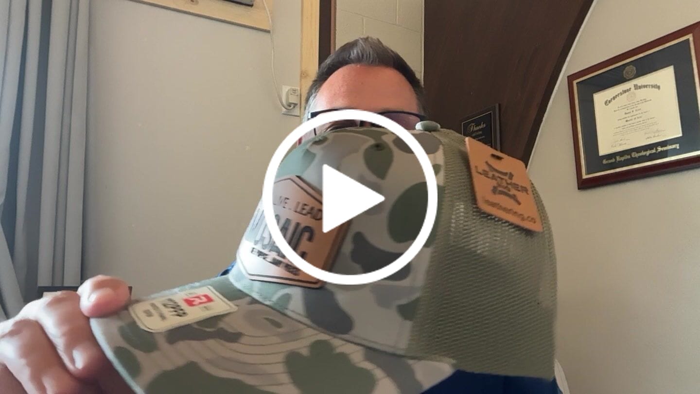 Customer video review of Premium Custom Leather Patch Hats (Wholesale)