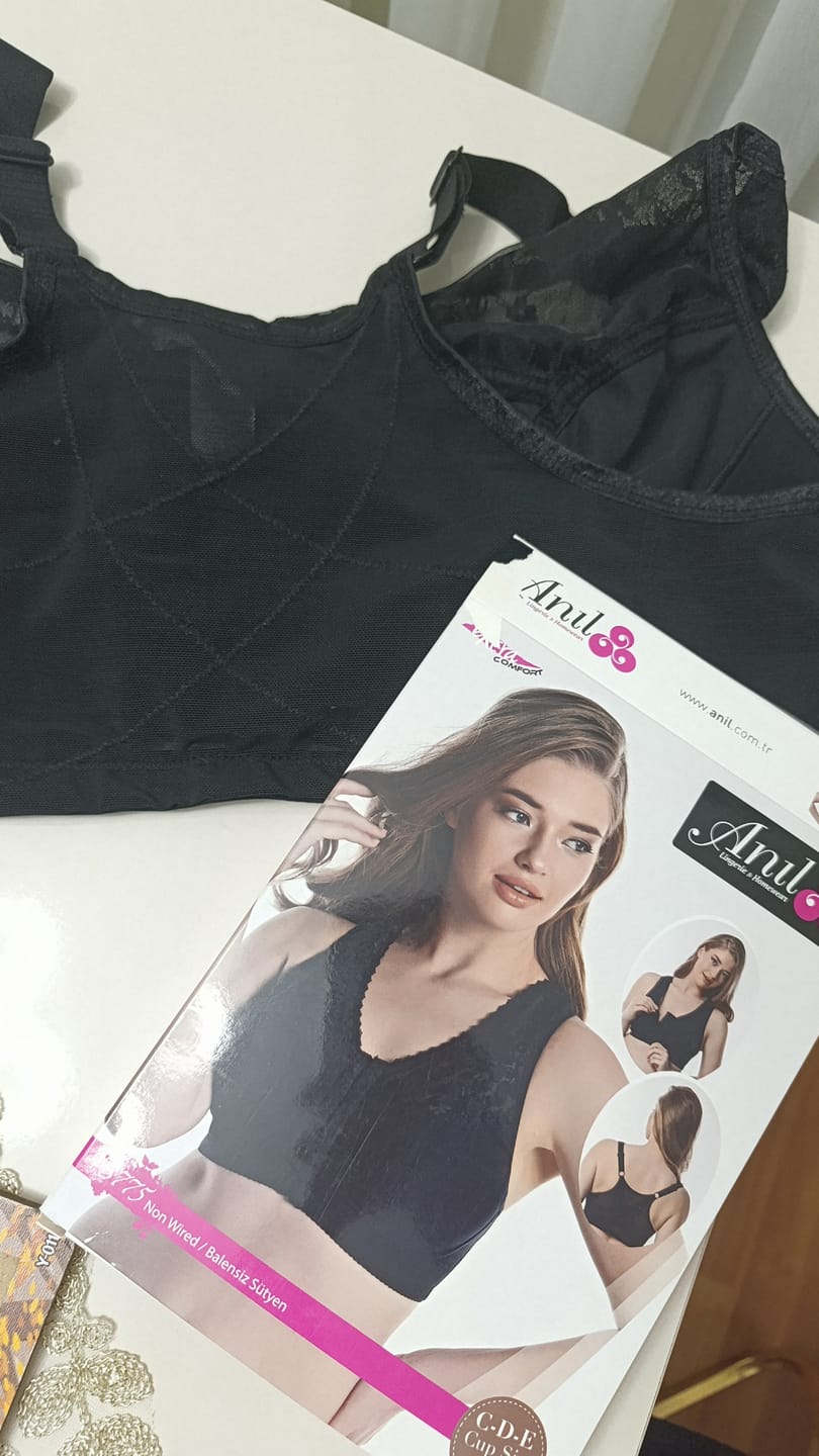 Customer photo review of Geniş Askılı toparlayıcı Önden Açılan Sırt Destekli Sütyen